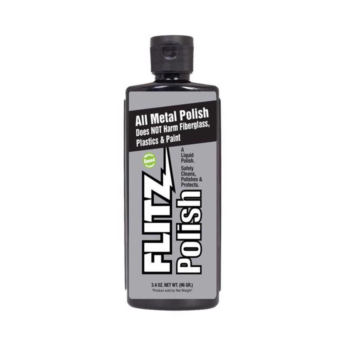 Flitz No Scent Metal Polish 3.4 oz Liquid