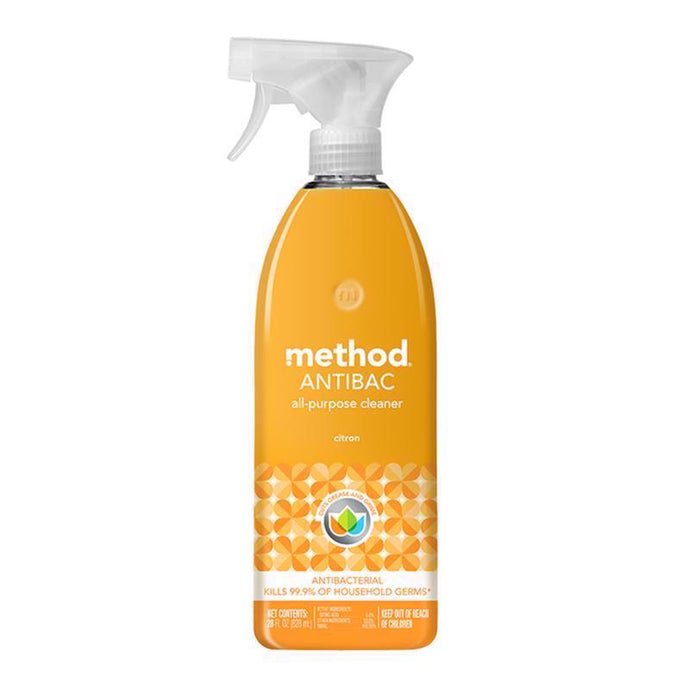 Method Citron Scent Antibacterial Cleaner Liquid 28 oz