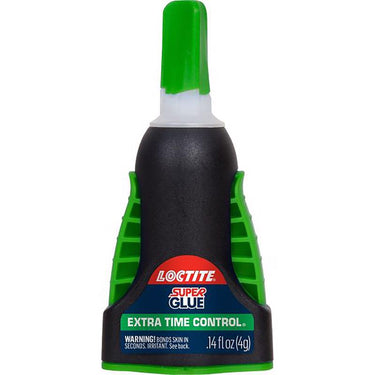 Loctite Extra Time Control High Strength Cyanoacrylate Clear Super Glue 4 gm