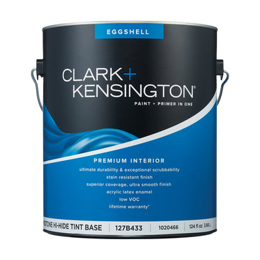 Clark+Kensington Eggshell Tint Base Mid-Tone Base Paint + Primer Interior 1 gal