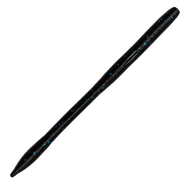 Gary Yamamoto 6.5" Sensei Worm (Black/Blue Flake)