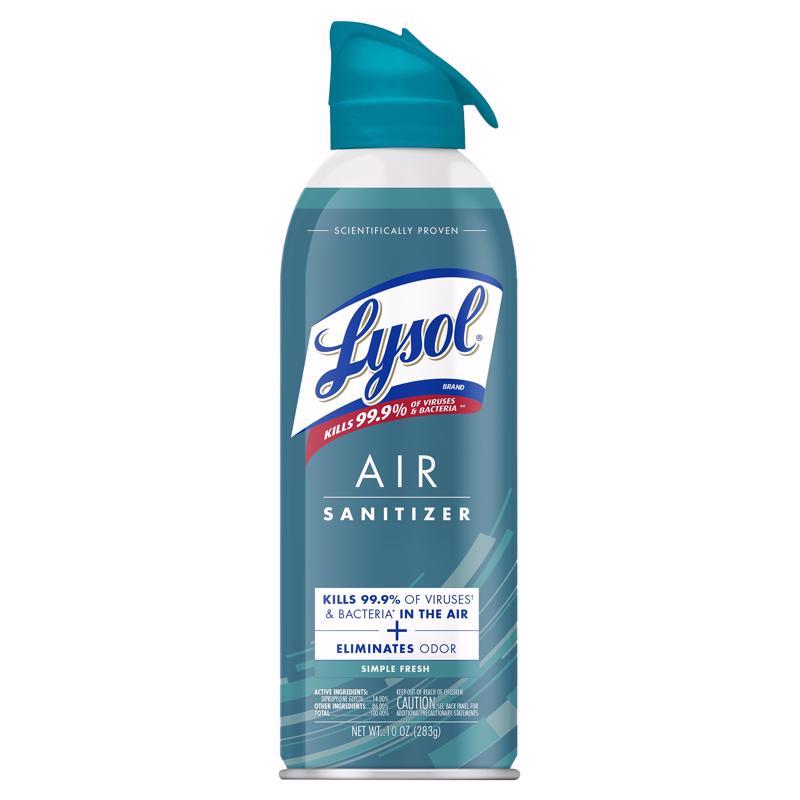 Load image into Gallery viewer, Lysol Fresh Scent Air Sanitizer 10 oz 1 pk
