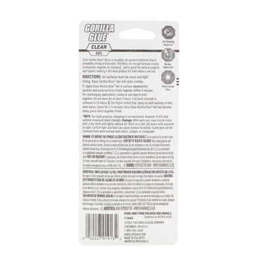 Gorilla High Strength Clear Clear Glue 1.75 oz