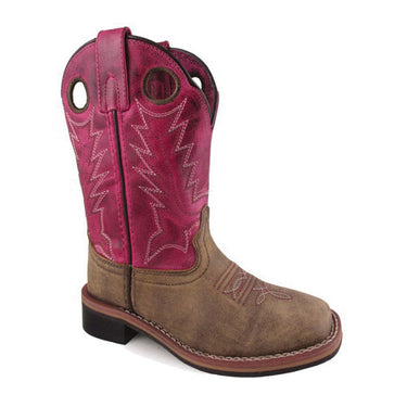 Smoky Mountain Girls Pink Western Boots 6.5