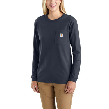 Carhartt Women's Workwear Pocket T-shirt (Navy) Size 3X