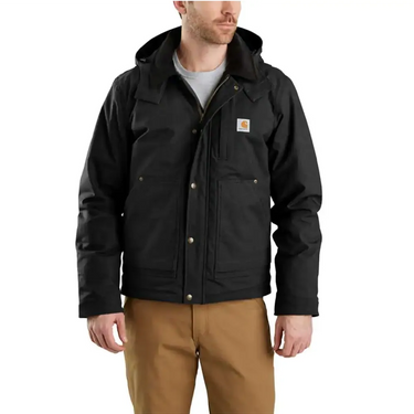 Carhartt Men's Full Swing Ripstop Relaxed Fit Insulated Jacket (Black) Size XXL