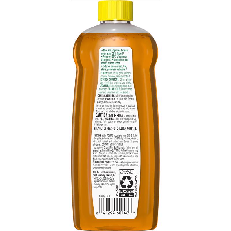 Load image into Gallery viewer, Pine-Sol Pine Scent Concentrated Multi-Surface Cleaner Liquid 14 oz
