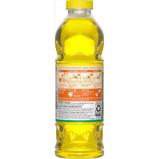 Pine-Sol Lemon Scent Concentrated All Purpose Cleaner Liquid 24 fl. oz.