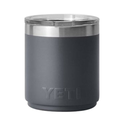 Yeti Rambler 10 Oz BPA Free Lowvall 2.0 Tumbler w/ Magslider Lid - Charcoal