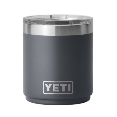 Yeti Rambler 10 Oz BPA Free Lowvall 2.0 Tumbler w/ Magslider Lid - Charcoal