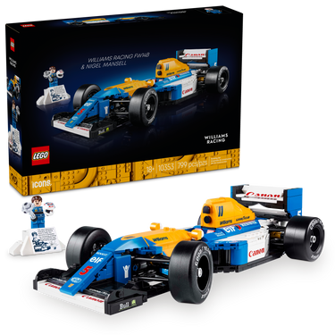 LEGO® Icons Williams Racing FW14B & Nigel Mansell