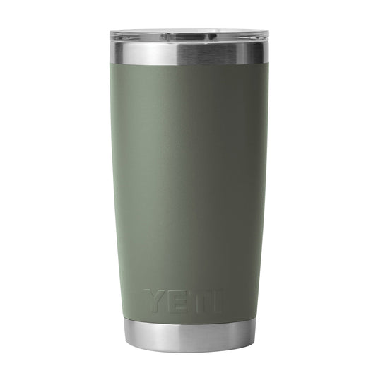 Yeti Rambler 20 Oz Tumbler w/ Magslider Lid - Camp Green