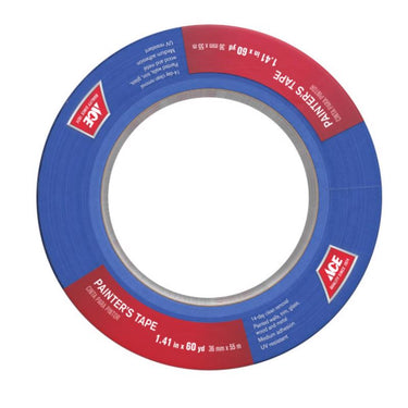 ACE 1.41 in. W X 60 yd L Blue Medium Strength Painter's Tape 3 pk