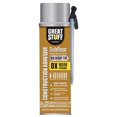 Great Stuff Polyurethane Subfloor Construction Adhesive 16 oz