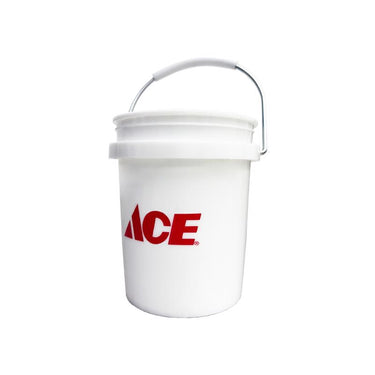 Ace White 0.5 qt Plastic Bucket