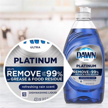 Dawn Platinum Refreshing Rain Scent Liquid Dish Soap 32.7 oz 1 pk