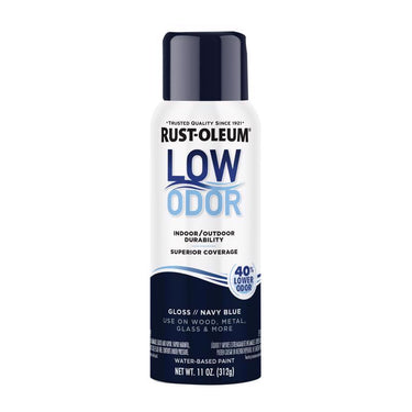 Rust-Oleum Low Odor Gloss Navy Blue Spray Paint 11 oz