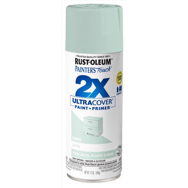 Rust-Oleum Painter's Touch 2X Ultra Cover Satin Renew Paint+Primer Spray Paint 12 oz