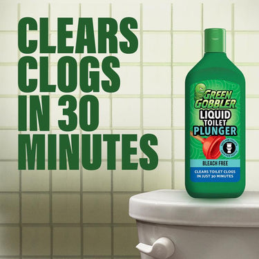 Green Gobbler Liquid Toilet Clog Remover 12 fl. oz.