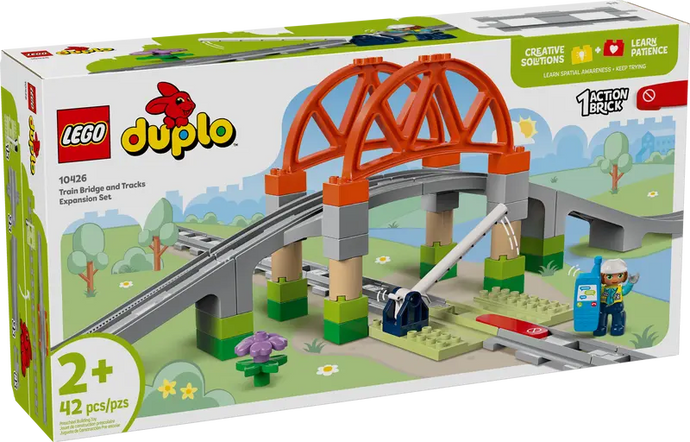 LEGO Duplo Train Bridge and Tracks Expansion Set