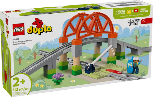LEGO Duplo Train Bridge and Tracks Expansion Set