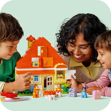 LEGO® DUPLO Bluey: Bluey’s Family House with Memory Game