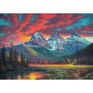 Canadian Collection: Alberta's Three Sisters