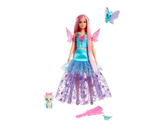 Barbie Doll With 2 Fantasy Pets, Barbie “Malibu” From Barbie A Touch Of Magic