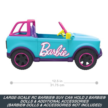 Barbie HOT WHEELS® Battery-Powered RC SUV Vehicle Blue