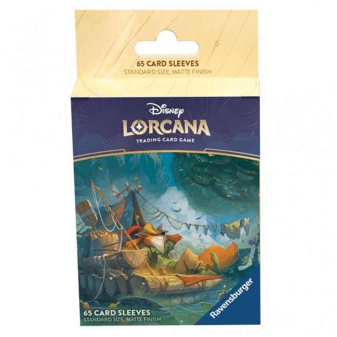 Ravensburger Disney Lorcana TCG: Into the Inklands Card Sleeve Pack - Robin Hood for Ages 8 and Up