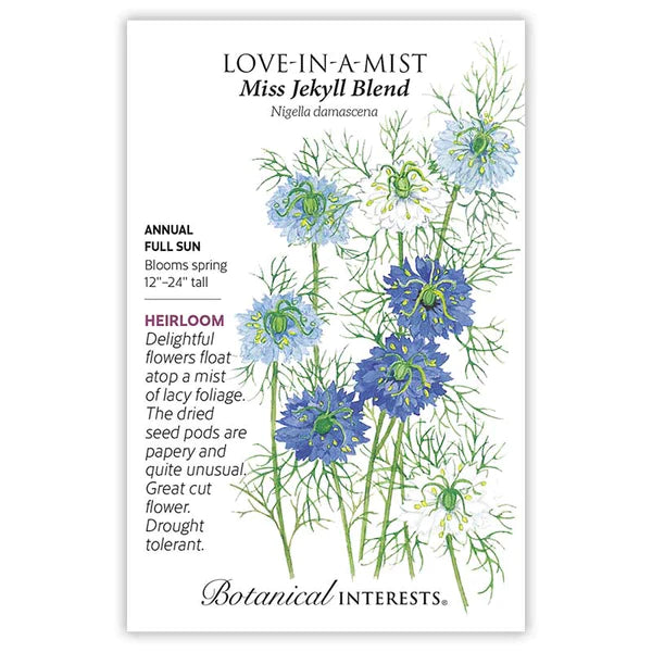 Miss Jekyll Blend Love-In-A-Mist Seeds