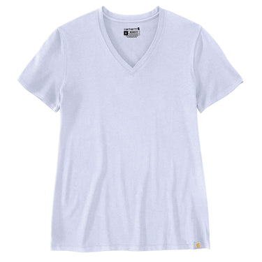 Women's TENCEL™ Fiber Series Relaxed Fit Short-Sleeve V-neck T-Shirt (Fresh Lavender) Size XXL