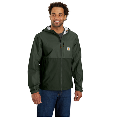 CarharttStorm Defender® Loose Fit Lightweight Jacket (Forestry Green) Size XLT