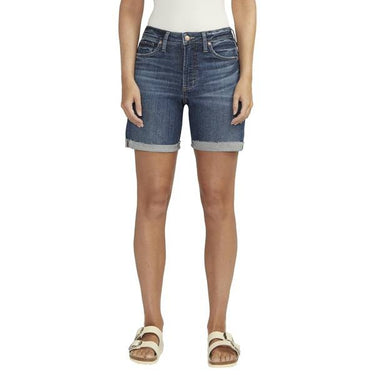 Silver Jeans Co. Sure Thing Long Shorts (Indigo) Size 26