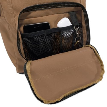 Carhartt 23L Single-Compartment Durable Pack with Laptop Sleeve (Brown)