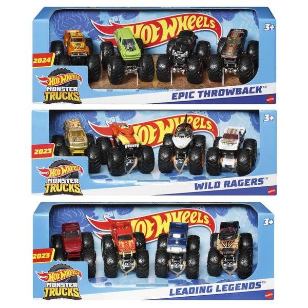 Hot Wheels Monster Trucks 1:64 Scale Monster Trucks