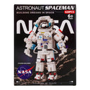 NASA Astronaut Spaceman 620-piece building block set box, front