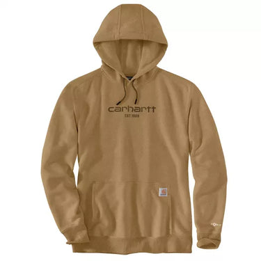 Carhartt Force® Relaxed Fit Lightweight Logo Graphic Sweatshirt (Shaded Beach Heather) Size XLT