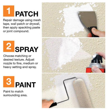 Homax White Water-Based Knockdown Wall Texture 20 oz