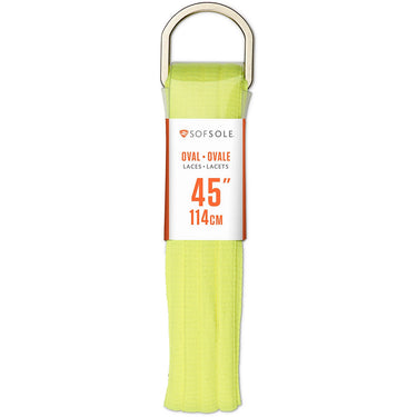 Sof Sole™ 45" Oval Shoelaces Neon Yellow