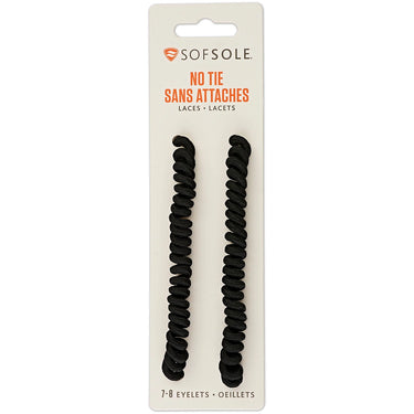 Sof Sole™ 27" - 45" No-Tie Laces Black