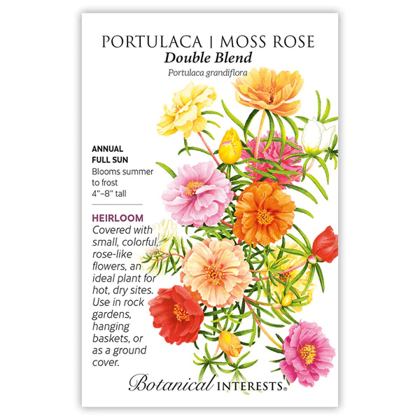 Load image into Gallery viewer, Double Blend Portulaca (Moss Rose) Seeds
