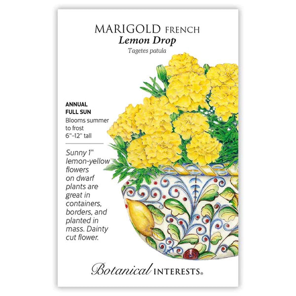 Load image into Gallery viewer, Lemon Drop French Marigold Seeds
