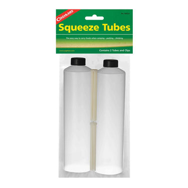 Coghlan's Squeeze Tubes Camping Reusable Plastic Food Storage