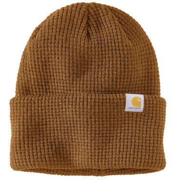 Carhartt Adult Knit Waffle Beanie (Carhartt Brown)