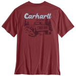 Carhartt Irvine Relaxed Truck T-Shirt (Amber Terrain Heather) Size M