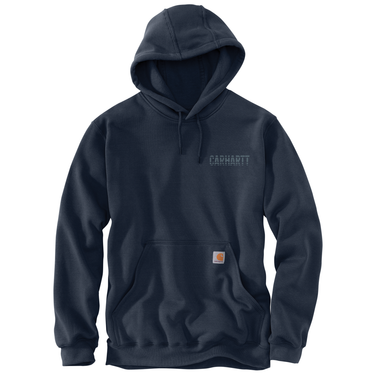 Carhartt Paxton Logo Graphic Sweatshirt (New Navy) Size XXLT