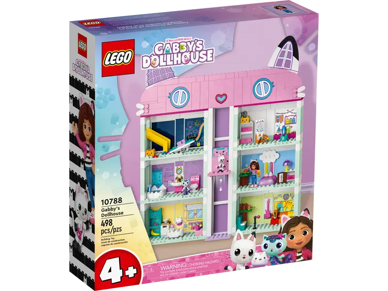 Load image into Gallery viewer, Lego DreamWorks Gabby&#39;s Dollhouse 498pc
