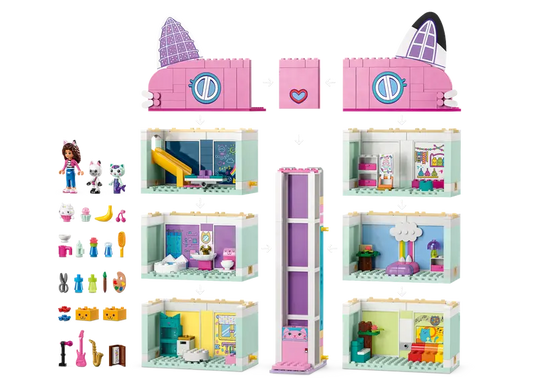 Lego DreamWorks Gabby's Dollhouse 498pc