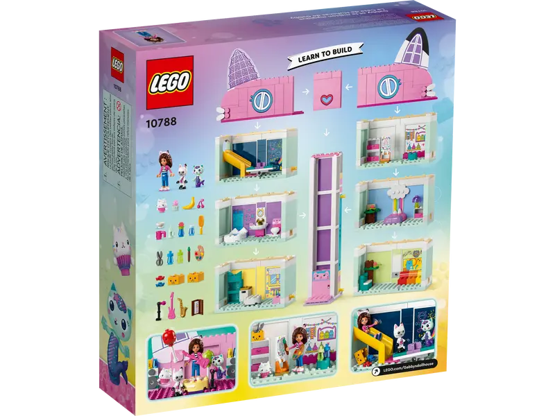 Load image into Gallery viewer, Lego DreamWorks Gabby&#39;s Dollhouse 498pc
